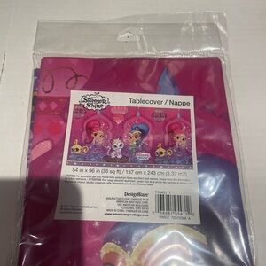 Designware Shimmer and Shine Pink Tablecover